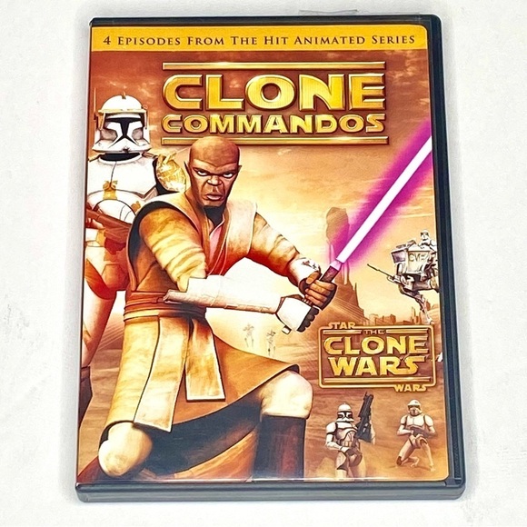 Star Wars Other - DVD Star Wars: Clone Commandos - The Clone Wars
Pre-Owned - Excellent Condition